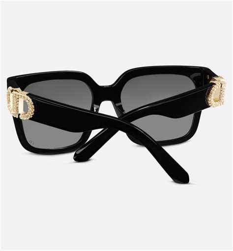 dior 30montaigne s11i|30Montaigne S11I Black Square Sunglasses .